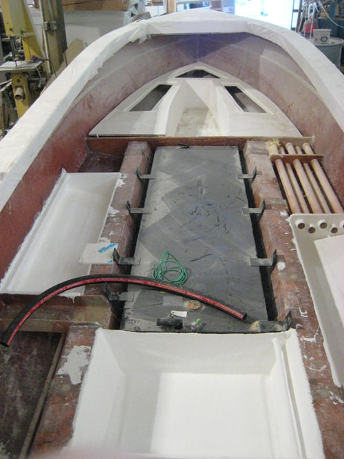 Romarine Boats Construction - Inside of Boat