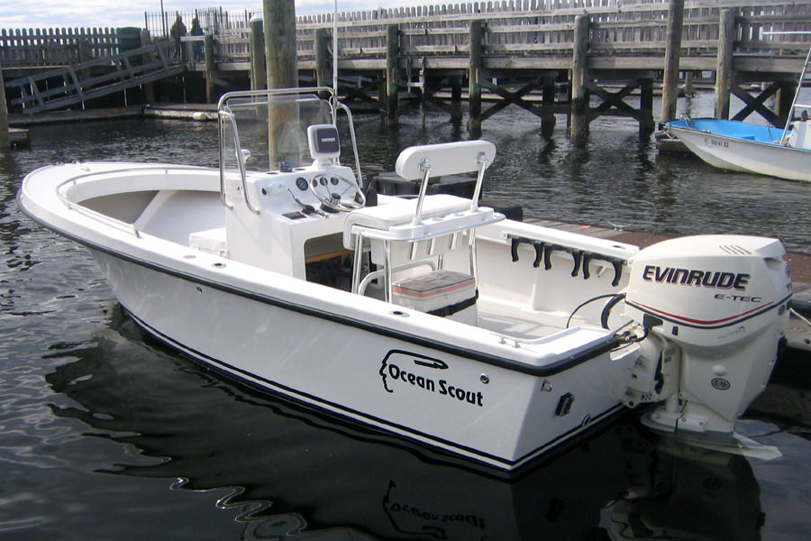 Ocean Scout 20' Center Console - Side View