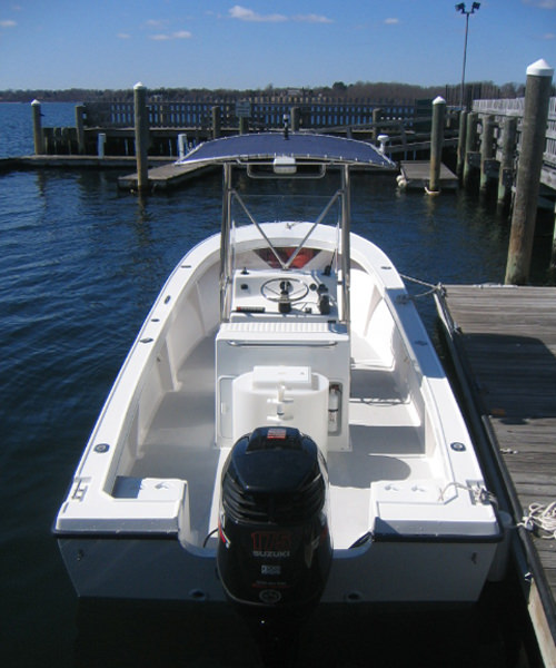 Ocean Scout 23' Center Console - Inside View