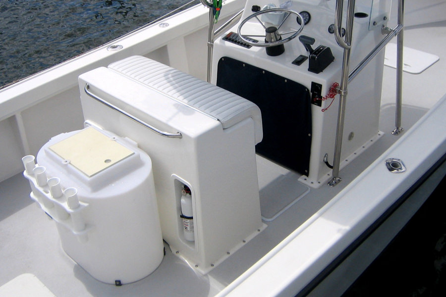 Ocean Scout 23' Center Console - Inside View