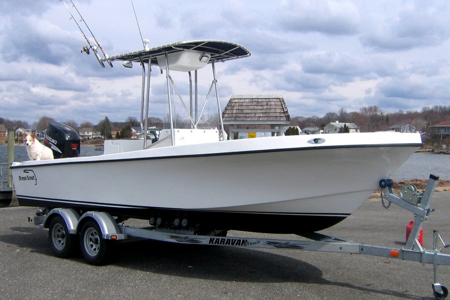 Ocean Scout 23' Center Console - Side View